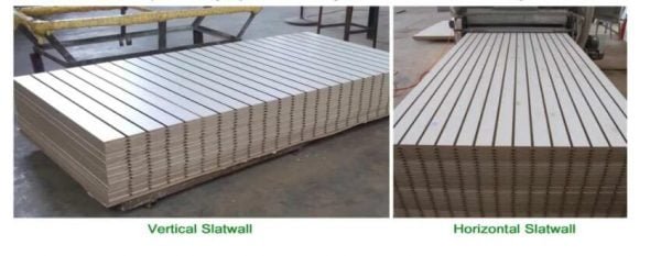 MDF Slatwall