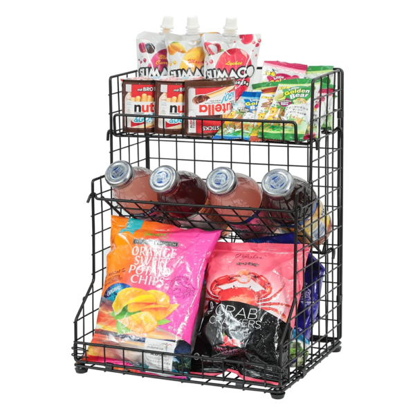 3 tier food display
