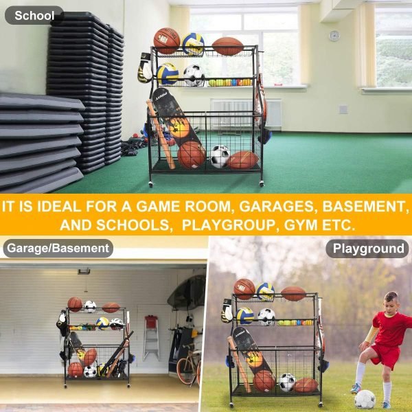 garage sports equipment organizer