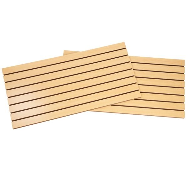 4 ft x 2 ft horizontal black slatwall panels (复制)