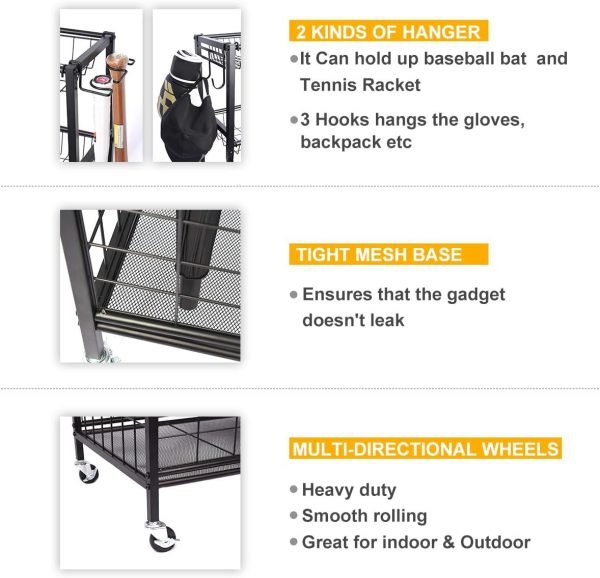 garage sports equipment organizer