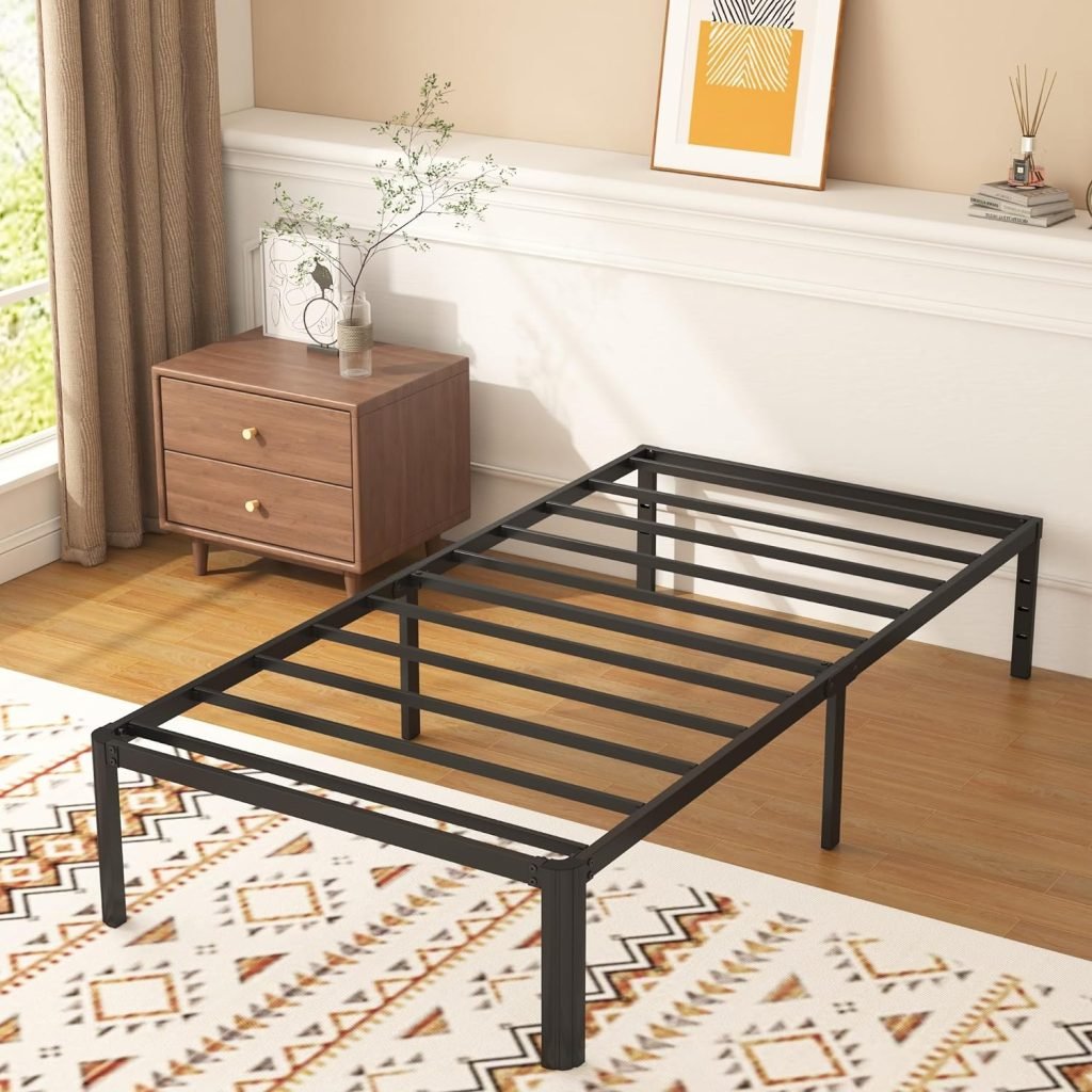 14 inch king size bed frame with rounded corner legs (复制)