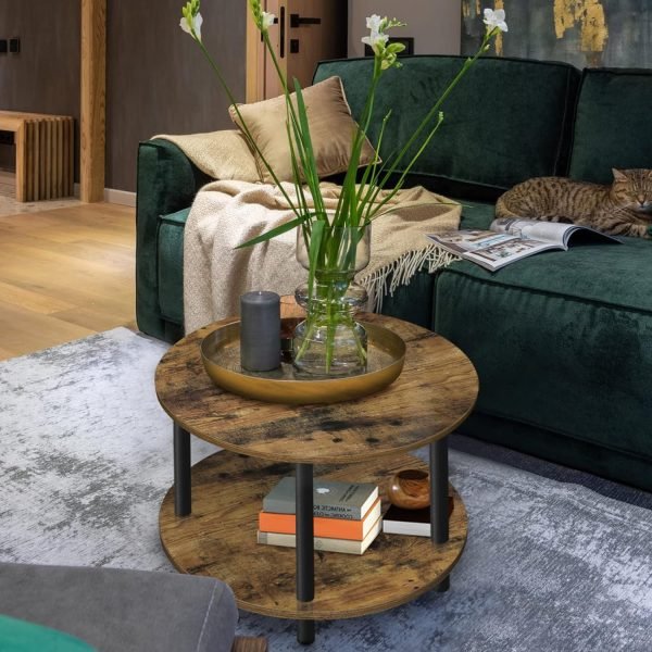 small round coffee table
