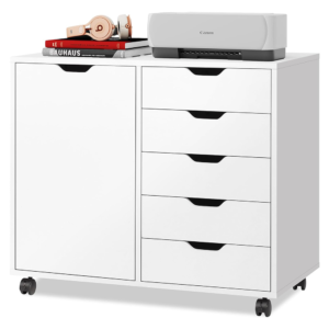 5 drawer wood dresser