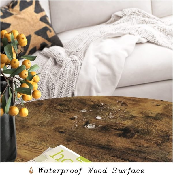 small round coffee table