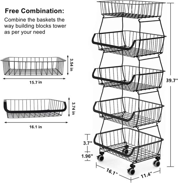 fruit basket stand