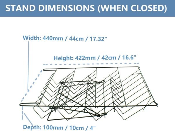4 tier magazine display rack (copy)