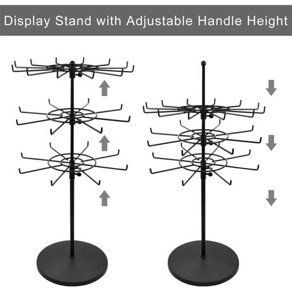 3 tier spinner rack