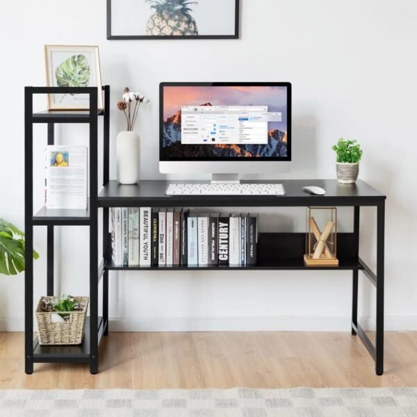 small space computer desk grey (copy)