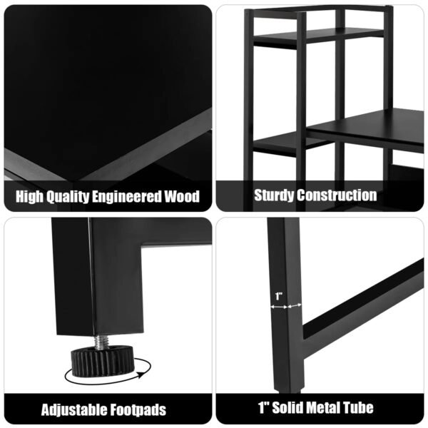 small space computer desk grey (copy)