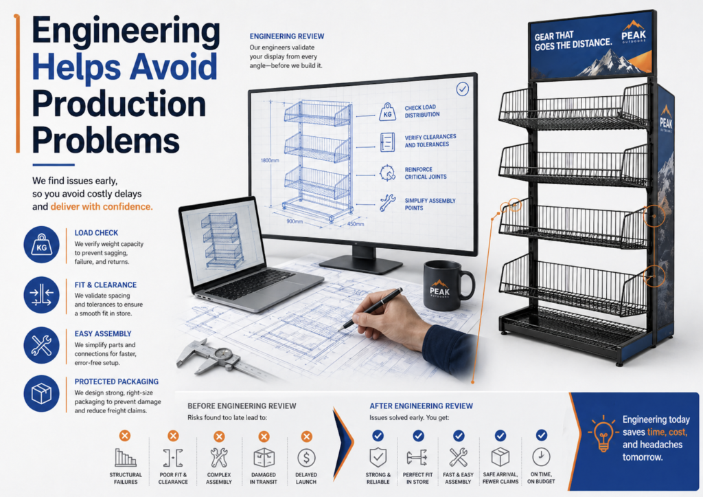 engineering helps avoid production problems