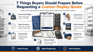 custom display quote