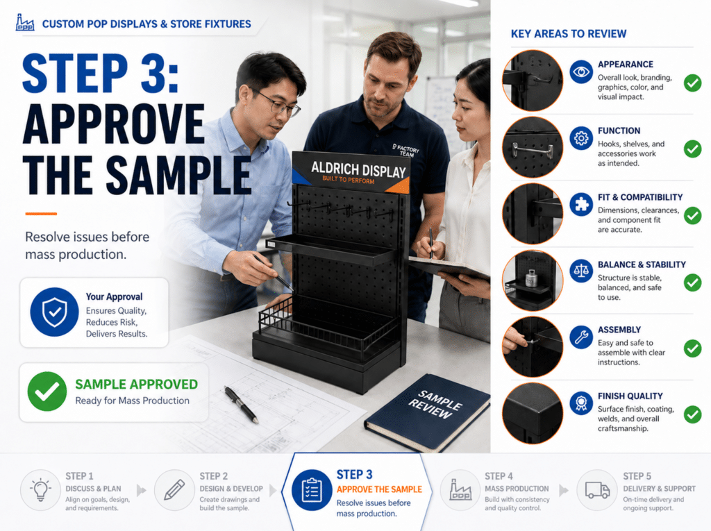 approve the sample