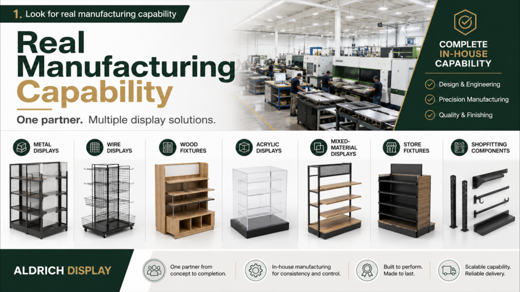 manufacturing capability