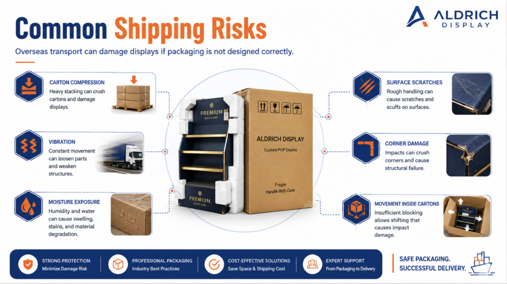 common shipping risks