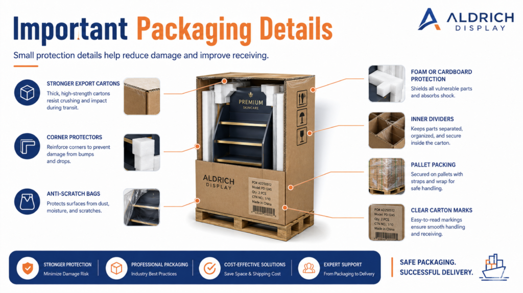 important packaging details