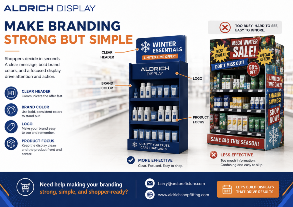 make branding strong and simple