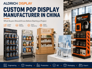 custom pop display manufacturer in china