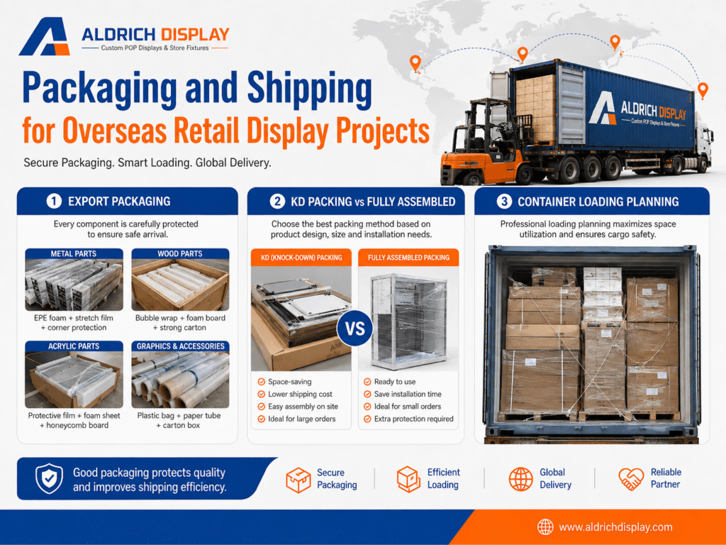 packaging and shipping