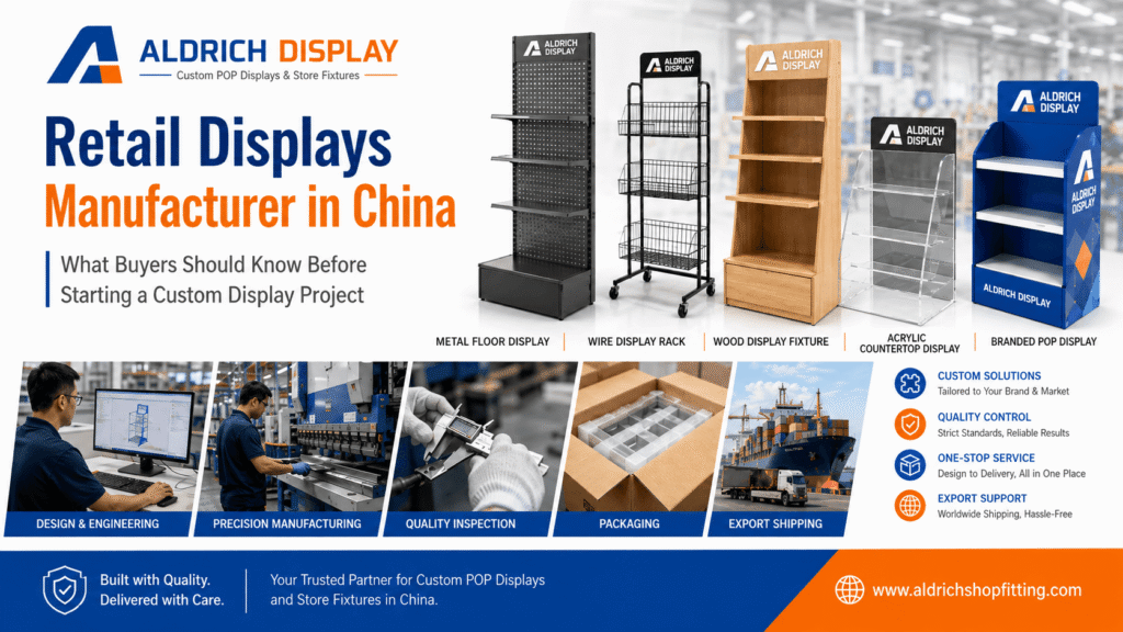 retail displays manufacturer in china