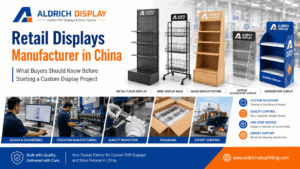 retail displays manufacturer in china