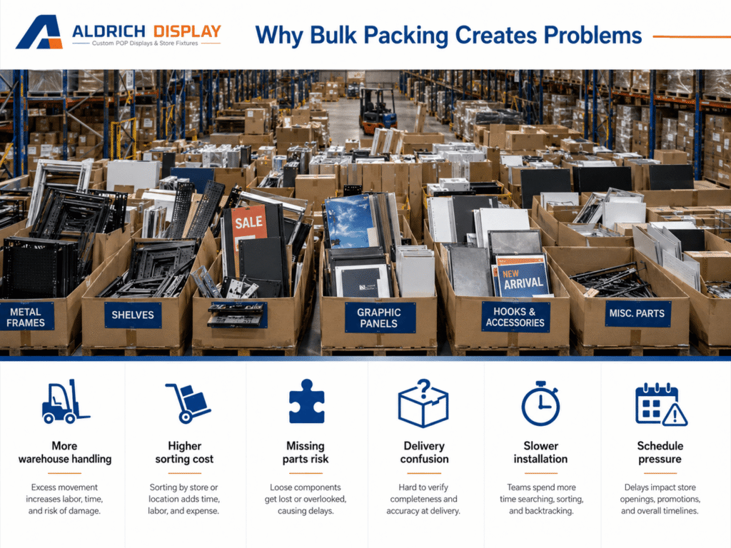why bulk packing creates problems